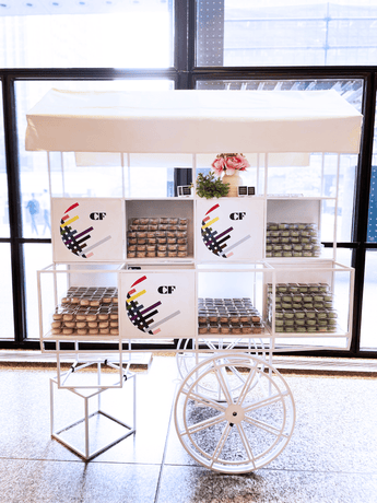 [QUOTATION ONLY] Prepackaged Treats Flower Cart