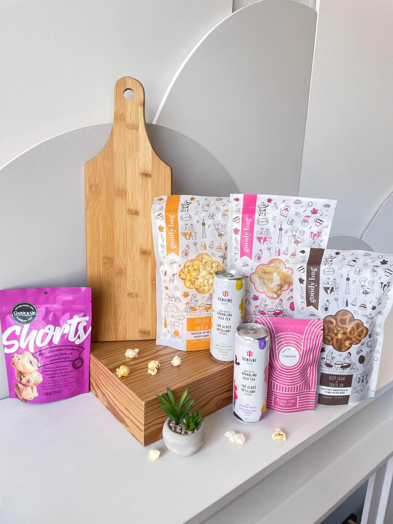 Sparkling Tea, Gummies, Cookies & Snacks - Gift Box