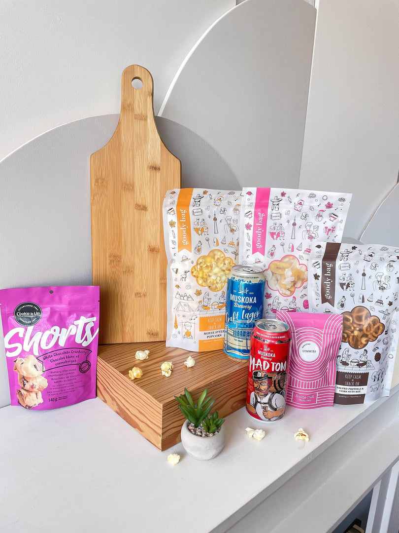 Craft Beer and Snacks Gift Box