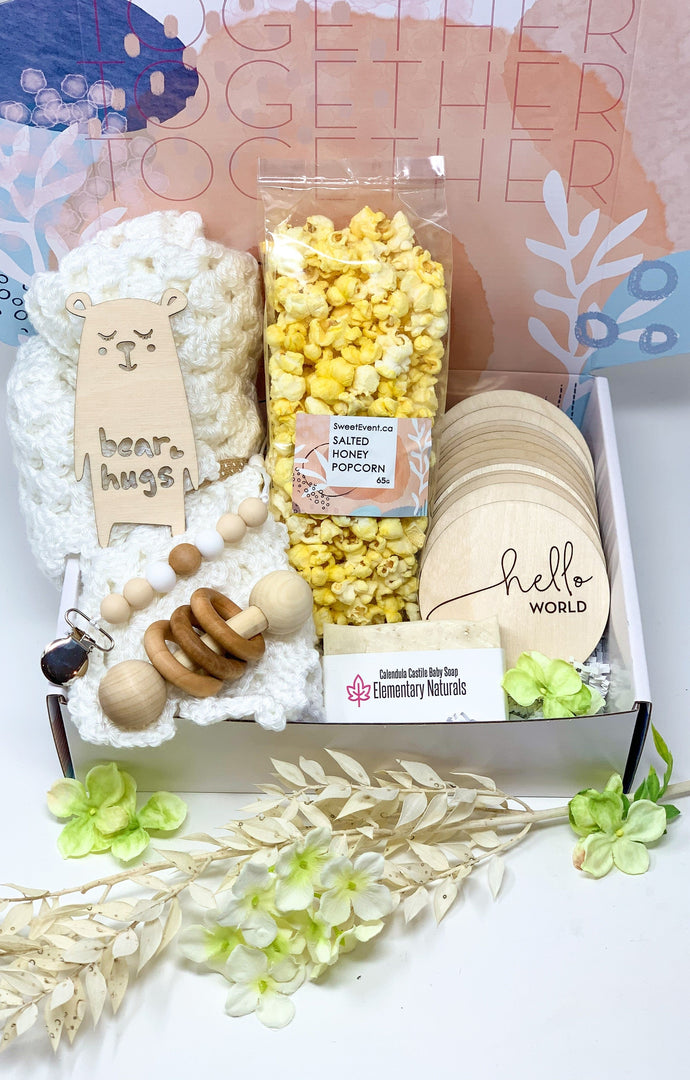 Ready To Pop" Baby Box Standard Personalized Product Featured