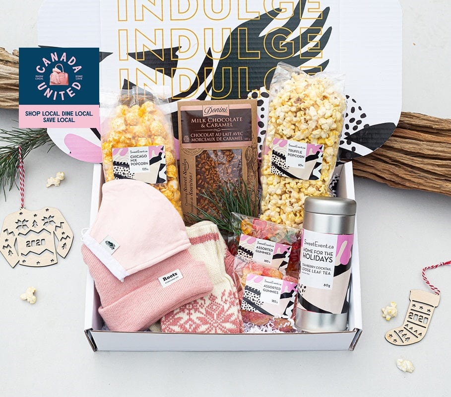 We Care For Them - Winter Gift Box | SweetEvent.ca For Her Together We Care Collection Featured